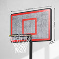 NNEDPE Height-Adjustable Basketball Hoop Backboard Portable Stand
