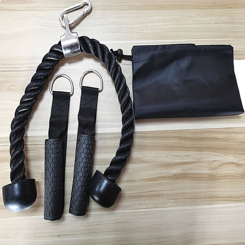 NNETM Tricep Rope Set Gym Pulley Accessories (8PCS)