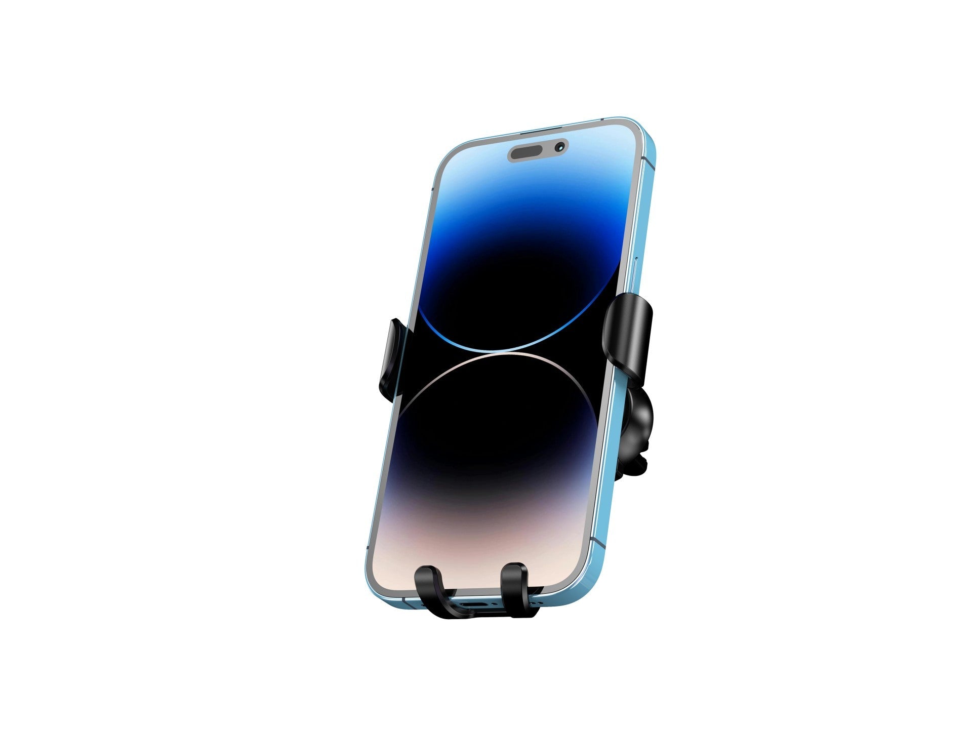 Techancy Suporte De Telemóvel Para Automóvel TI2319,Auto Grip Suporte Para Telemóveis De 4,7 - 7,2 - Polegadas，Preto