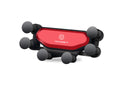 Suporte universal para telemóvel Techancy, TI2203, suporte de montagem, vermelho