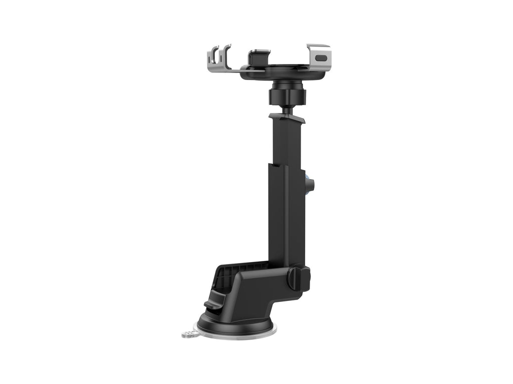 Techancy Suporte Para Telemóvel Para Automóvel Ti2231, Base De Ventosa Ajustável, Comprimento Telescópico, Rotação De 360