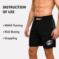 MNEX Pro MMA Shorts - Training Kickboxing Combat Sports (XL)