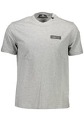 PLEIN SPORT MEN'S SHORT SLEEVE T-SHIRT GRAY