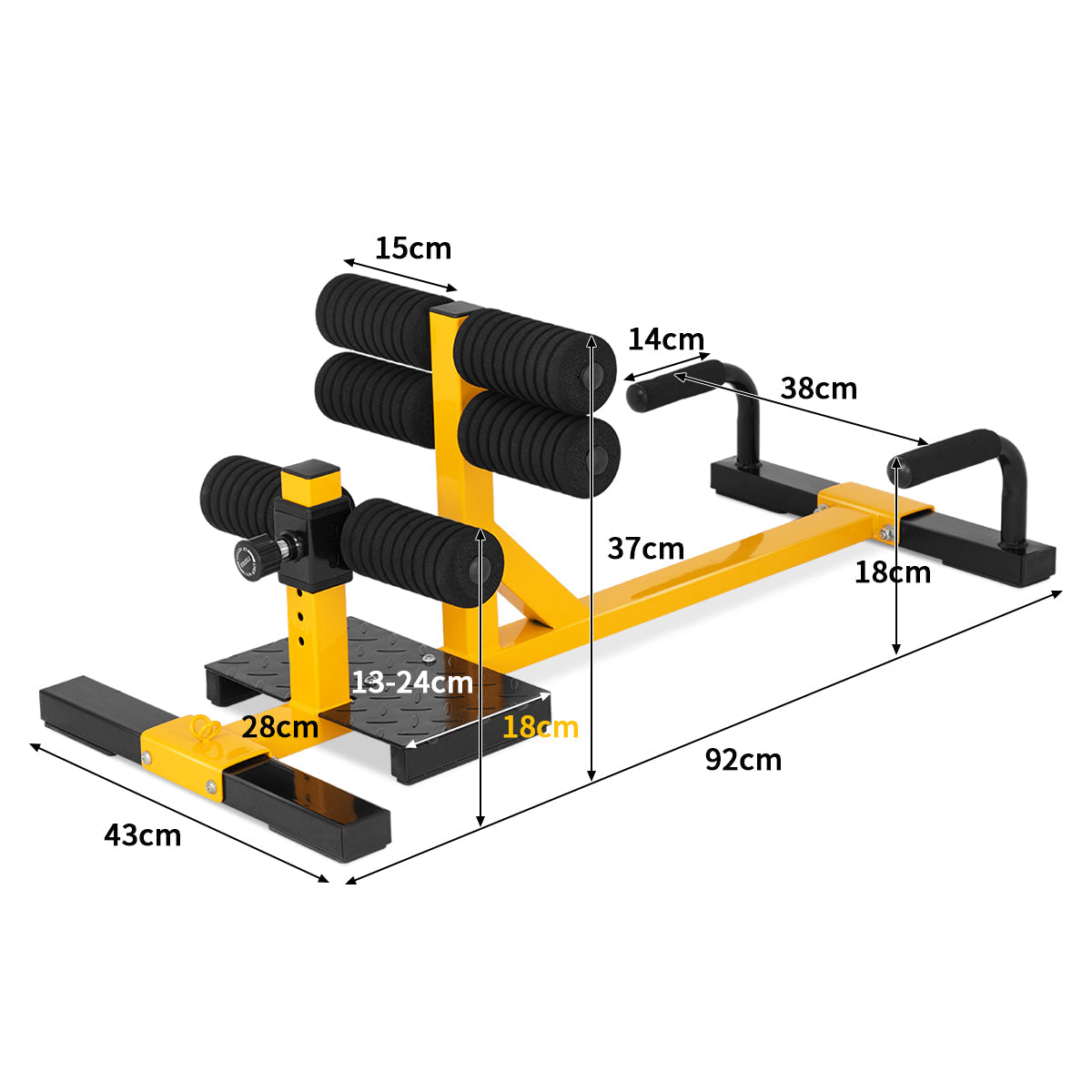 NNECW 3-in-1 Multifunctional Squat Machine for Home Gym