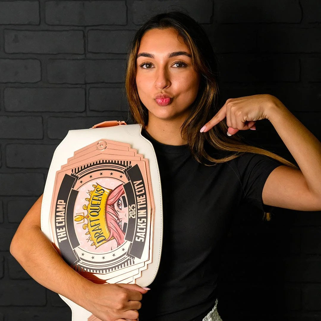 Trophysmack Weightlifting Fitness 6lb Customizable Championship Belt 53113139986800