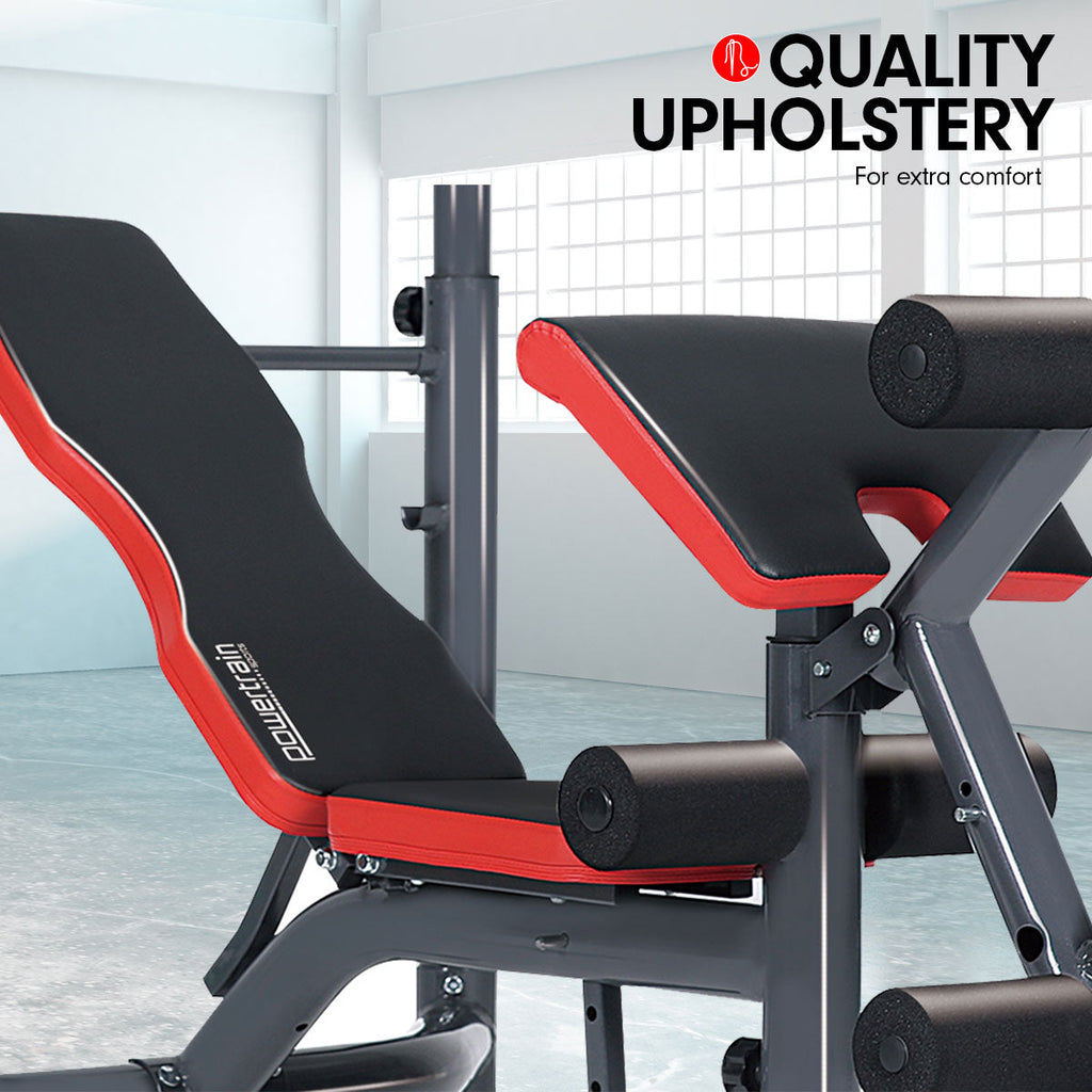 NNEDPE Powertrain Adjustable Weight Bench Home Gym Bench Press - 302